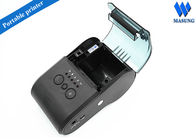 Portable Mobile Type Bluetooth Thermal Printer For Android ,  2600mah Capacity Battery